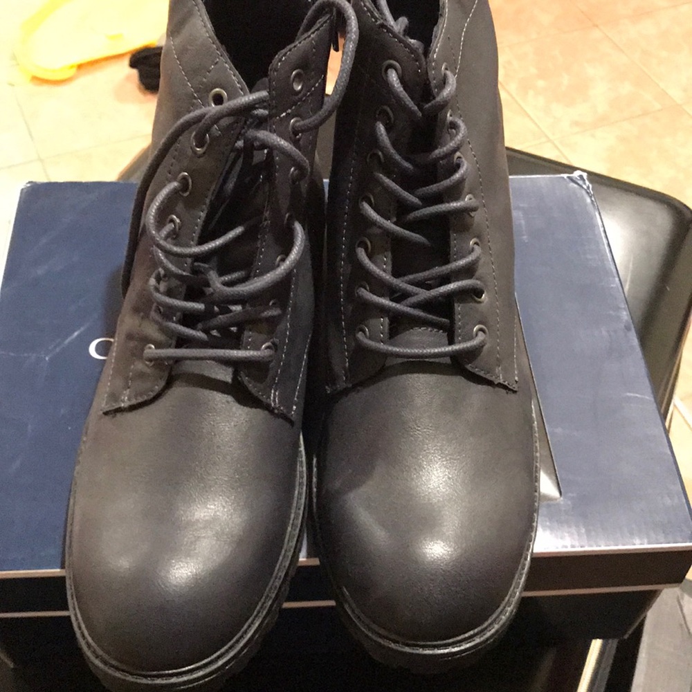 Brand new boots in the box